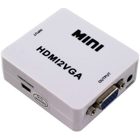 مبدل VGA به HDMI با ورودی AUX مدل UP