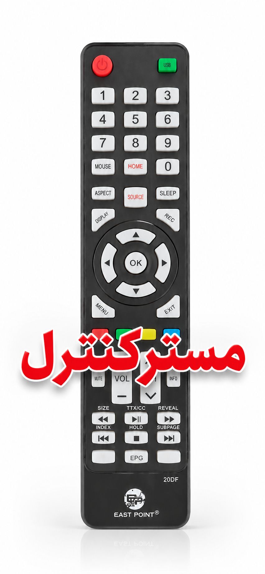 کنترل جایگزین تلویزیون ایست پوینت درجه یک بادوام (توضیحات رو بخونید)